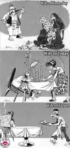 l'evolution de la femme